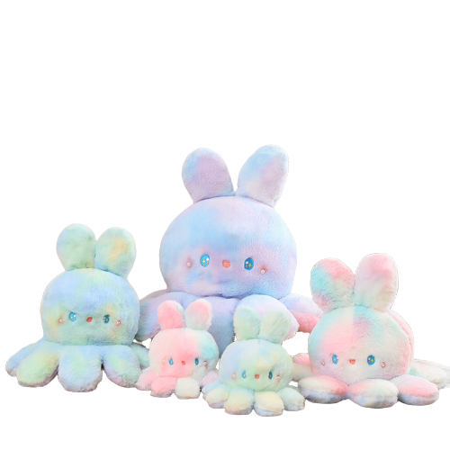 Reversible Octorabbit Plush (2 Variants, 3 Sizes)