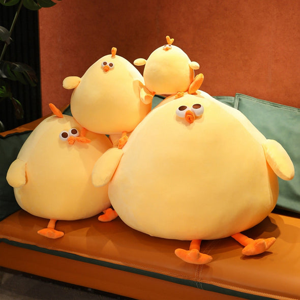 Chunky Chicken Plushies (3 Sizes)