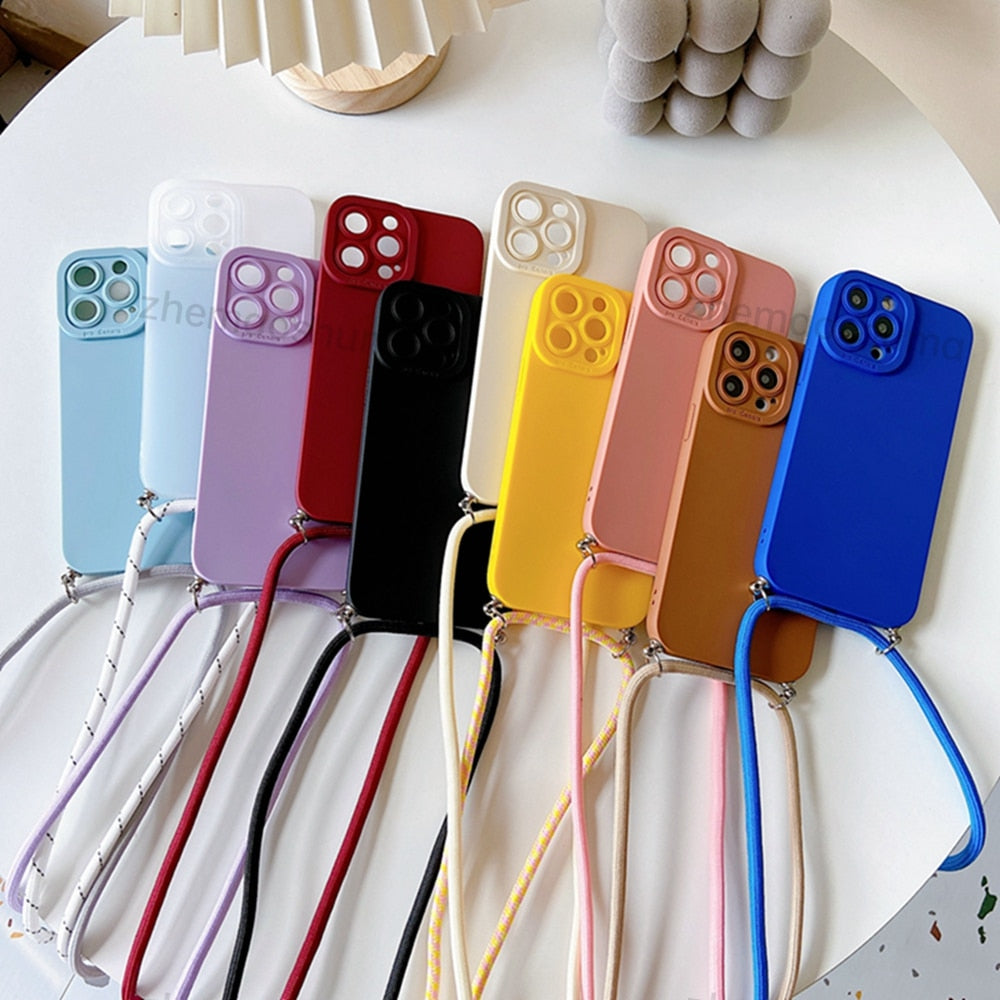 Crossbody Lanyard Phone Case
