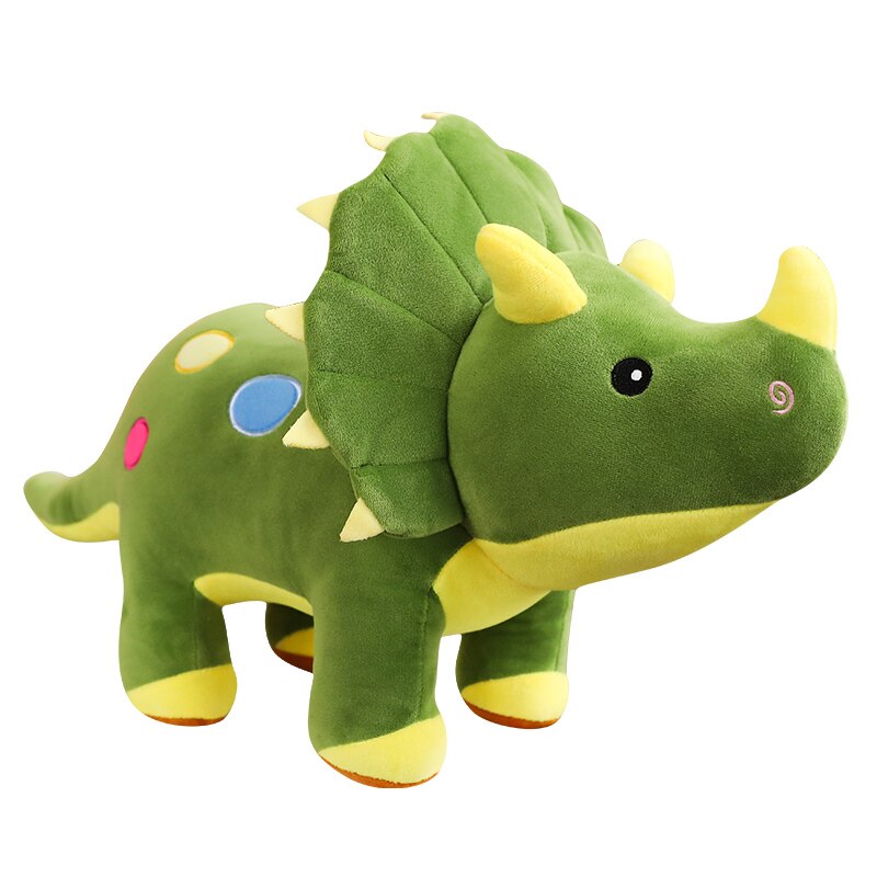 Triceratops Plushies (3 Colors, 3 Sizes)