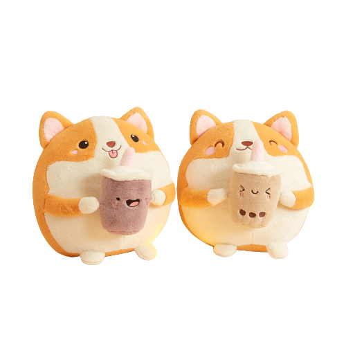 Boba Corgi Plushies