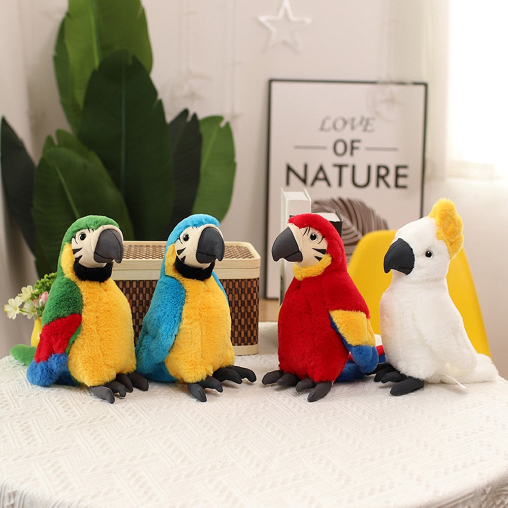 Macaw Parrot Cartoon Plushies (5 Colors)