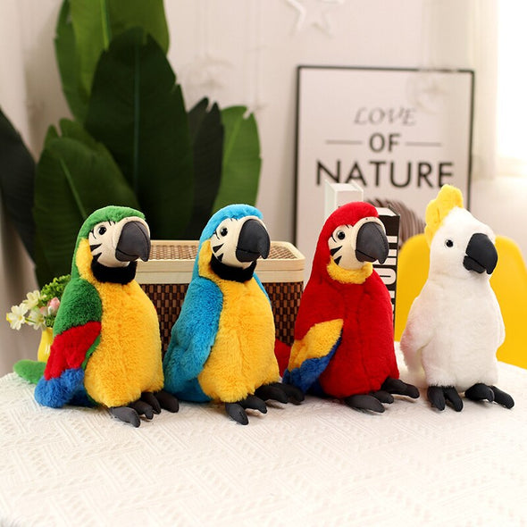 Macaw Parrot Cartoon Plushies (5 Colors)