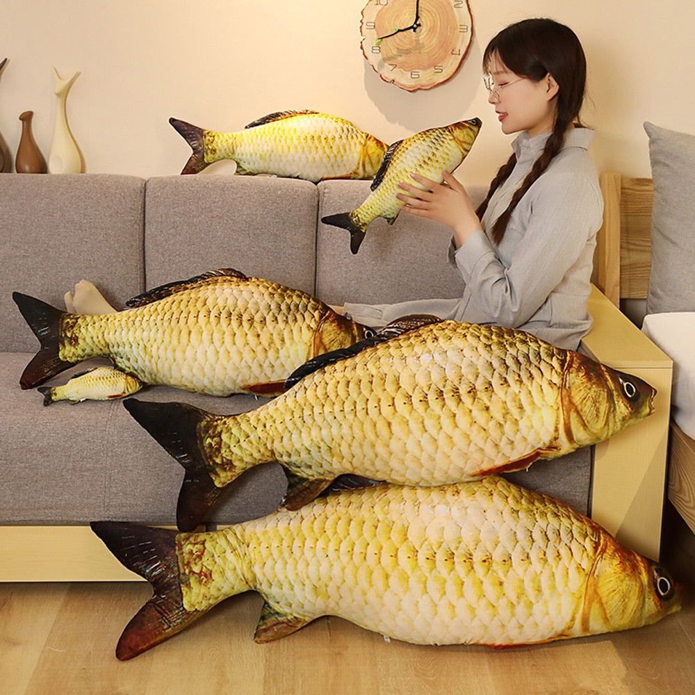 Lifelike Fish Plushies (4 VARIANTS, 6 SIZES)