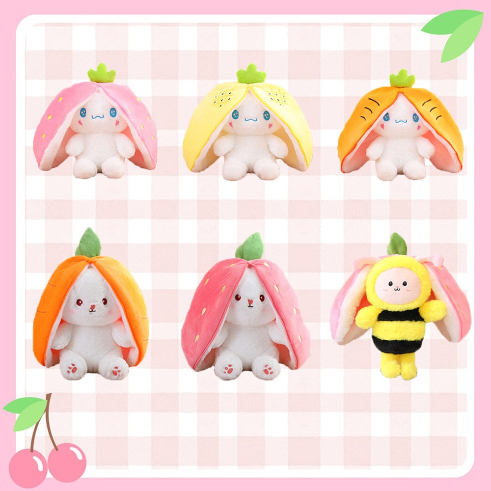 Fruity Animal Plushies (4 VARIANTS, 2 SIZES)