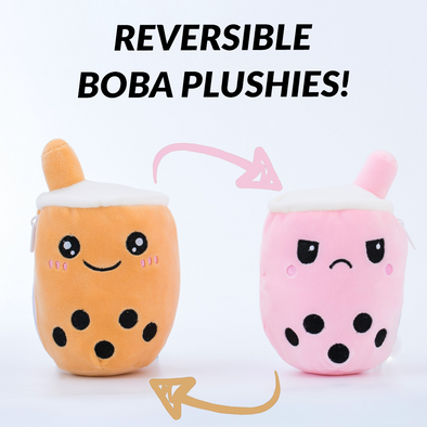 Reversible Boba Plushie