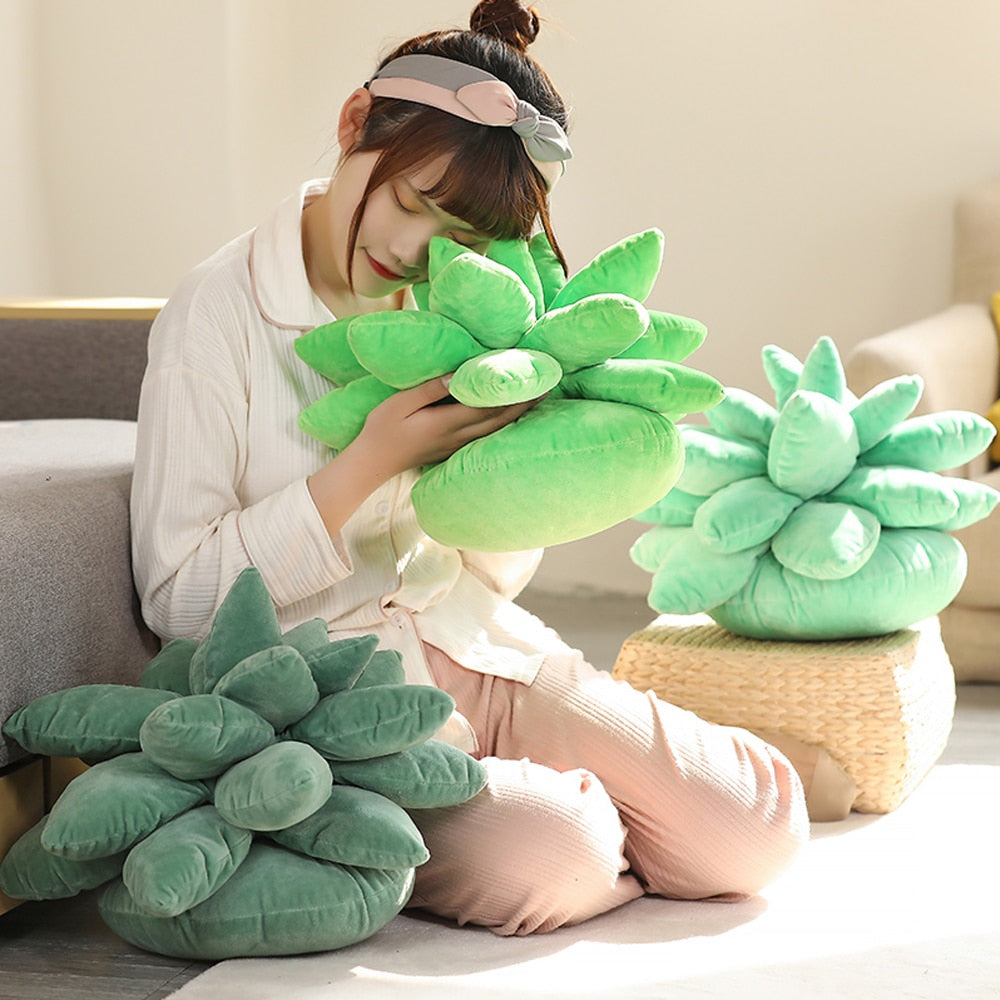 Succulent Plant Plushies (7 COLORS, 2 SIZES)