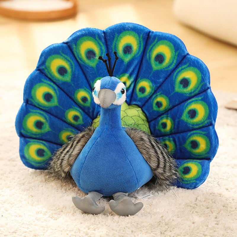 Soft Bird Peacock Plushies (3 Colors)