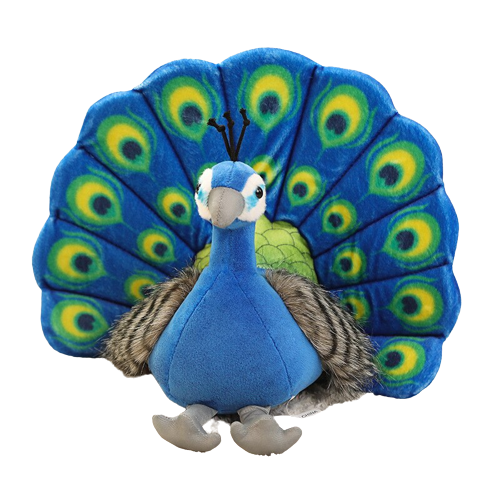 Soft Bird Peacock Plushies (3 Colors)