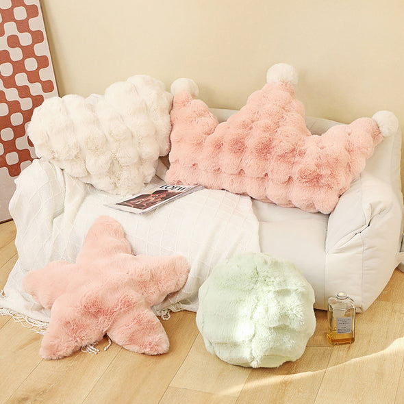 Furry Home Cushions (12 VARIANTS)