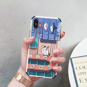 Japanese Cat Art Case - Subtle Asian Treats