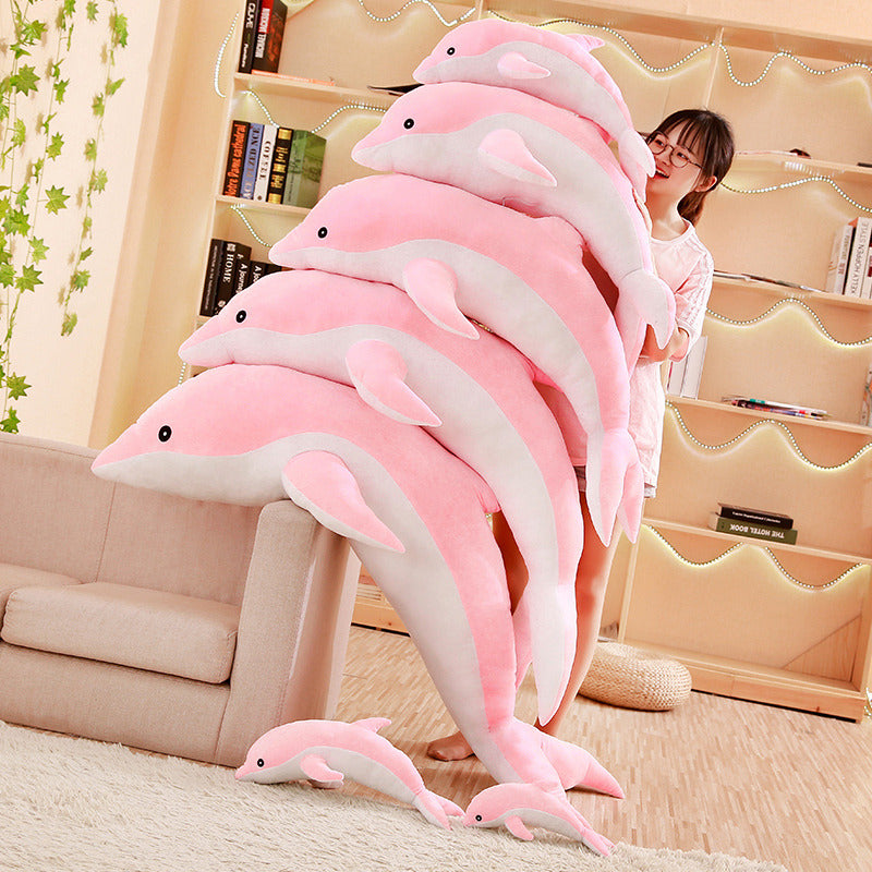Super Big Dolphin Plushie (3 COLORS, 5 SIZES) - Subtle Asian Treats