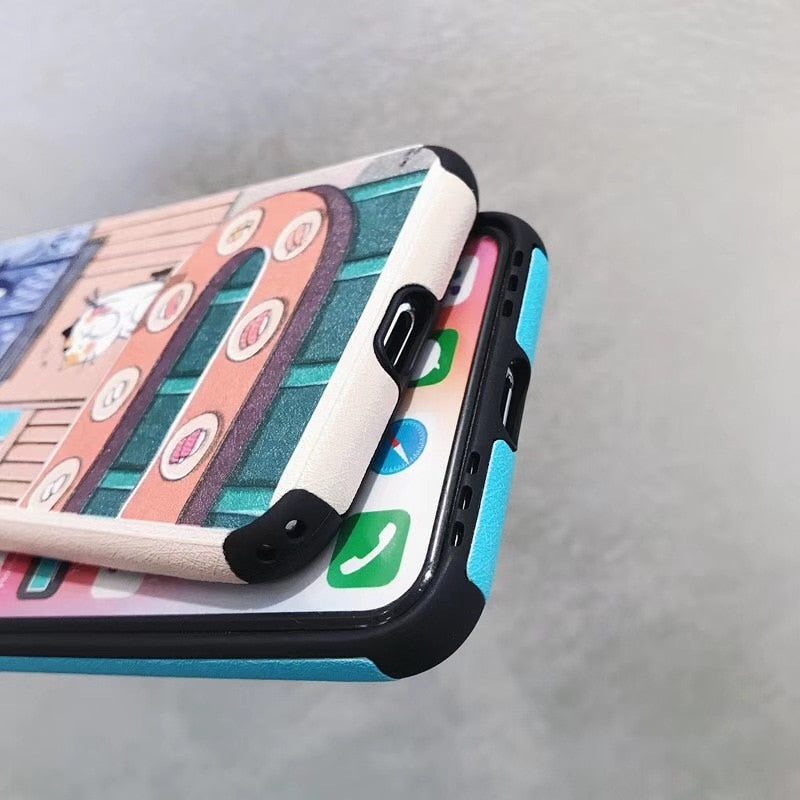 Japanese Cat Art Case - Subtle Asian Treats