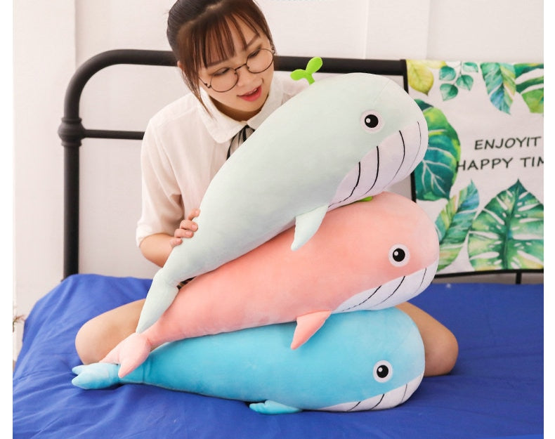 Wilbur the Whale Plushie (3 COLORS, 4 SIZES) - Subtle Asian Treats
