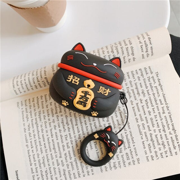 Lucky Cat AirPods Pro Case - Subtle Asian Treats