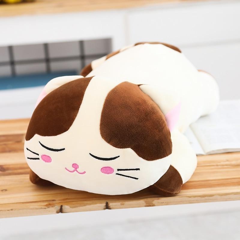 Lazy Cat Plush Toy (2 COLORS) - Subtle Asian Treats