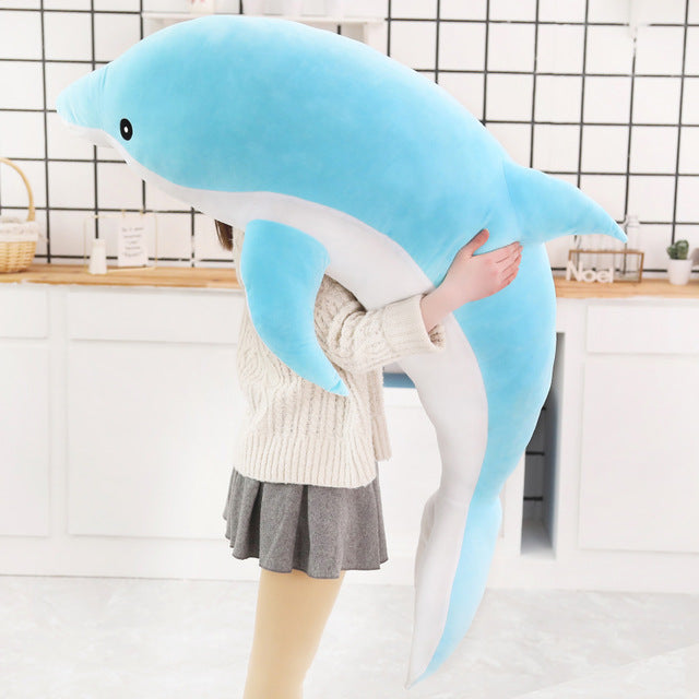 Super Big Dolphin Plushie (3 COLORS, SIZES) - Main Image