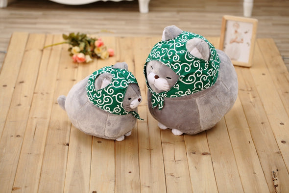 Zen Cat Plushie (3 COLORS, 2 SIZES) - Subtle Asian Treats
