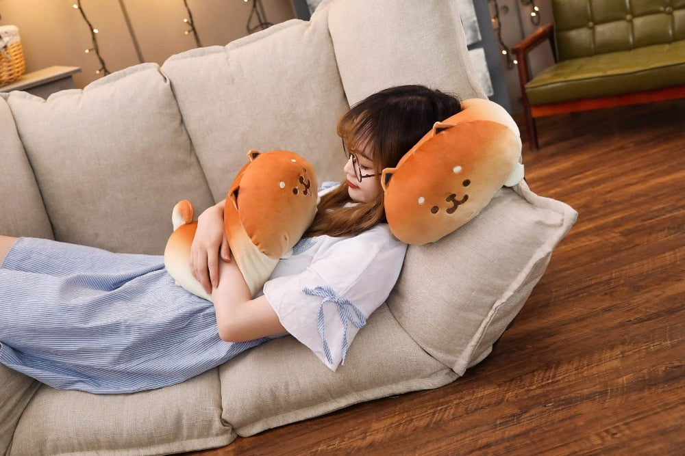 Shiba Loaf Plush (2 VARIANTS) - Subtle Asian Treats