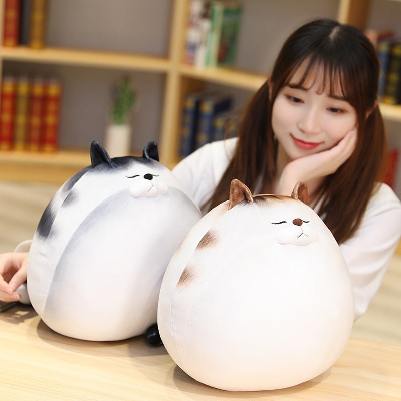 Super Chonky Zen Cat (4 COLORS, 2 SIZES) - Subtle Asian Treats