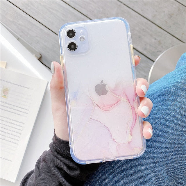 Marble Gradient iPhone Case