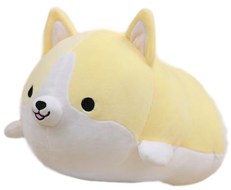 Happy Corgo Plushie (3 COLORS, 3 SIZES) - Subtle Asian Treats