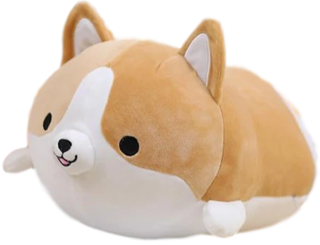 Happy Corgo Plushie (3 COLORS, 3 SIZES) - Subtle Asian Treats